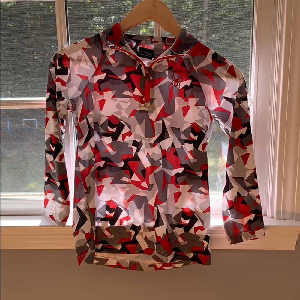 Boys spyder 1/4 zip